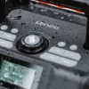 Nešiojamasis skaitmeninis radijas Lenco ODR-160GY pilkas FM/AM su skaitmeniniu imtuvu ir kompaktišku dizainu