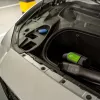 Elektrinio automobilio įkrovimo kabelis Green Cell EV13 juodas Type 2 5 m