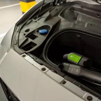 Elektrinio automobilio įkrovimo kabelis Green Cell EV13 juodas Type 2 5 m