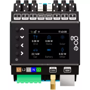 Go-e CH-30-01 maitinimo adapteris, juodas