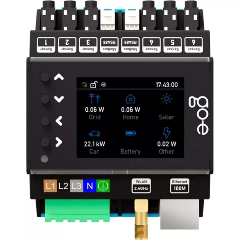 Go-e CH-30-01 maitinimo adapteris, juodas
