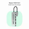 USB šakotuvas Green Cell HUB-GC-A4A — 4 prievadų USB-A 3.0 šakotuvas