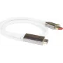 PYTHON PYT M0223 - DP 1.4 į HDMI 2.0 A Kištukas Nailoninis 4Ka60Hz 3 m Balta - Skaitmeniniai/Duomenų - Skaitmeniniai/Ekrano/Vaizdo