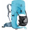 Kuprinė DEUTER Trail 22 SL moteriška žygeiviška kuprinė, 22 L, lagoon-atlantic, poliesteris, 990 g