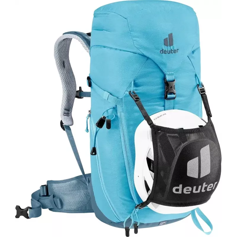 Kuprinė DEUTER Trail 22 SL moteriška žygeiviška kuprinė, 22 L, lagoon-atlantic, poliesteris, 990 g