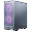 Kompiuterio Midi Tower korpusas Cooler Master MasterFrame 500 Mesh — juodas su permatomu šonu, palaiko ATX maitinimo bloką, 2x200 mm priekyje + 1x120 mm gale, 2,5 colio/3,5 colio diskų talpinimo vieta