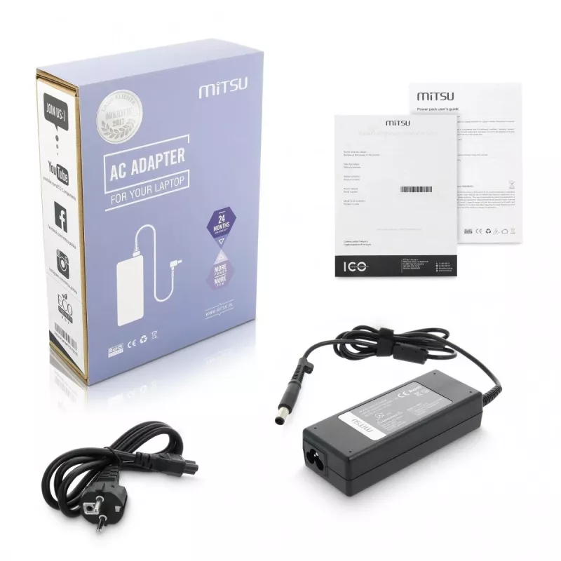 Maitinimo blokas MITSU HP 19V 4.74A išorinis adapteris nešiojamiems prietaisams
