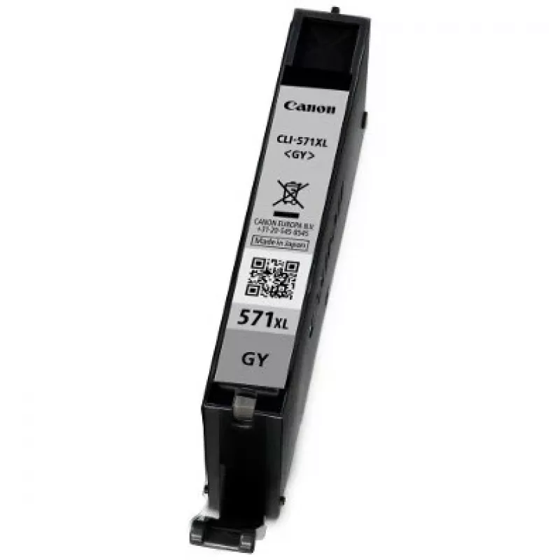 Canon CLI-571GY XL rašalo kasetė 1 vnt. originali didelės (XL) išeigos pilka