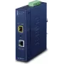 PLANET Industrial 1-Port tinklo medijos keitiklis Mėlynas SFP IP30