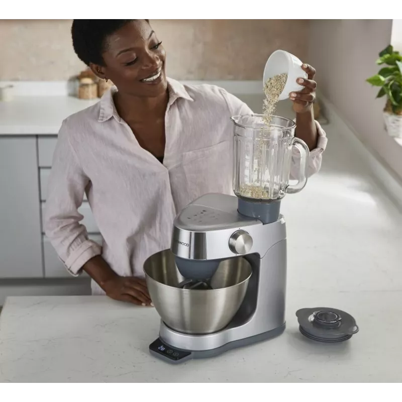 Kenwood Prospero+ virtuvinis kombainas 1000 W 4,3 L Sidabrinis, Nerūdijantis plienas Integruotos svarstyklės