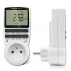 Elektroninis laikmatis QOLTEC PC0628 su LCD ekranu, 24 valandų atgalinė atskaita