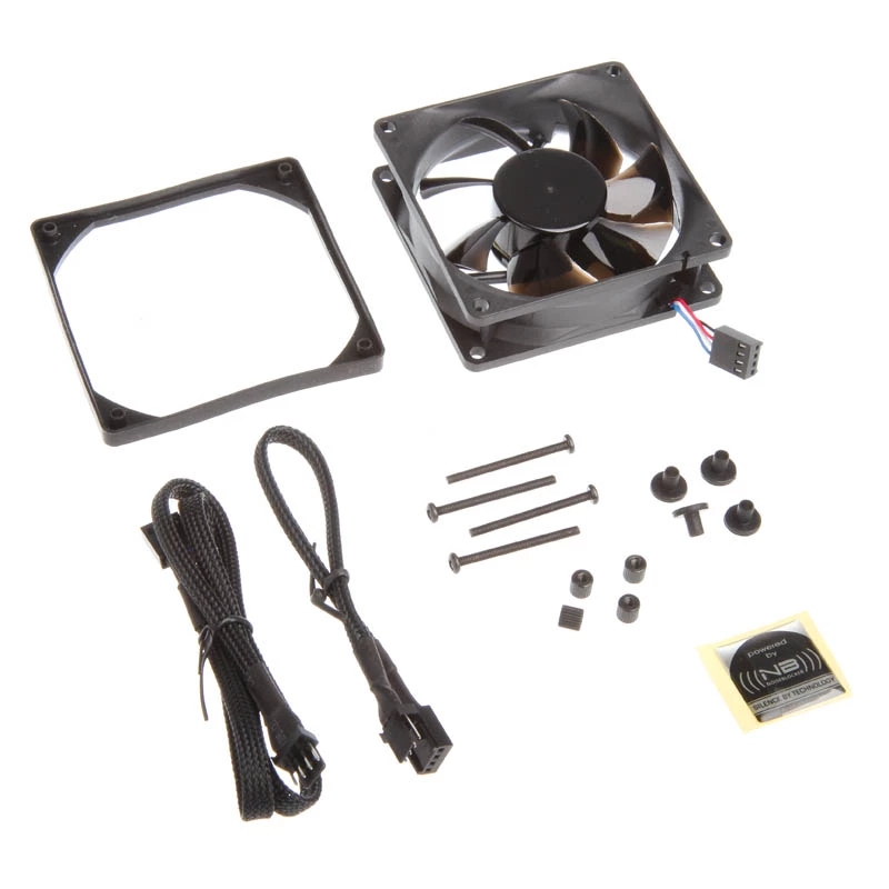 Ventiliatorius Noiseblocker JuodaSilentPro P-P