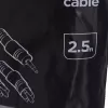 Gembird 2,5 m, 3,5 mm / 2x RCA, M/M garso laidas juodos, raudonos, baltos spalvos
