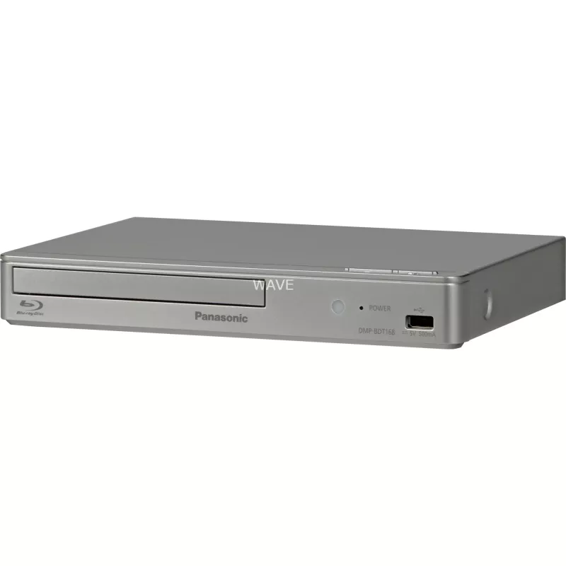 Panasonic Blu-ray grotuvas DMP-BDT168EG DVD-Video, MP3, WMA, JPEG, WAV, XviD, AAC, AVCHD, MKV, CD-DA, FLAC, MPO, BD-MV, ALAC USB jungtis