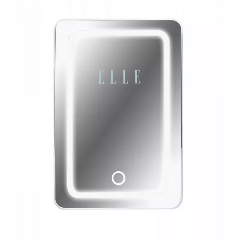 Mini šaldytuvas su LED veidrodžiu makiažui Elle ESDAFX04WHEU 4 L baltas