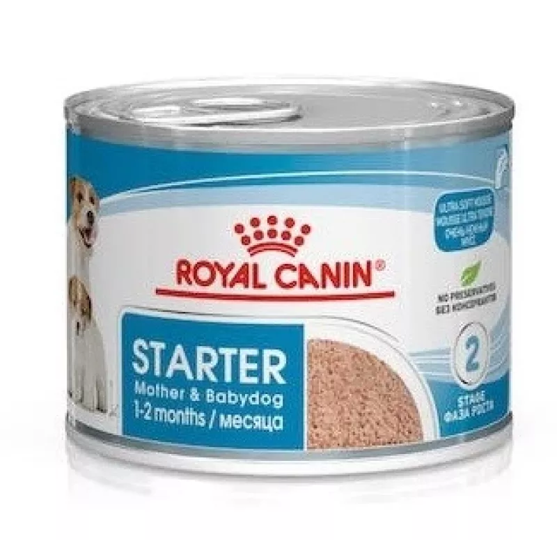 ROYAL CANIN Starter Mousse Mother & Babydog - skardinė 195g
