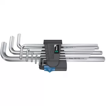 Šešiakampių raktų rinkinys Wera 950/9 Christmas Hex-Plus HF 1