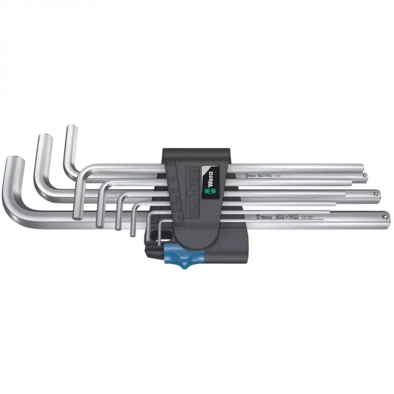 Šešiakampių raktų rinkinys Wera 950/9 Christmas Hex-Plus HF 1