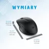 HP 435 Multi-Device Wireless pelė, Ambidextrous, RF Wireless + Bluetooth, 4000 DPI, Juoda