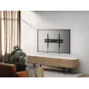 Fiksuotas televizoriaus sieninis laikiklis GEMBIRD WM-100F-01 43–100 colių ekranams, plienas, maks. apkrova 75 kg, VESA 75x75–900x600