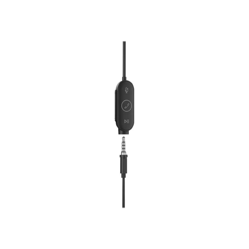 LOGITECH Zone Wired Earbuds Teams - Graphite - EMEA