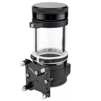 Rezervuaras D5 siurbliui Aqua-Computer ULTITUBE D5 100 PRO (modelis 34094) – papildomas cilindrinis aušinimo skysčio rezervuaras, 100 mm
