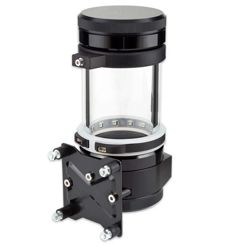 Rezervuaras D5 siurbliui Aqua-Computer ULTITUBE D5 100 PRO (modelis 34094) – papildomas cilindrinis aušinimo skysčio rezervuaras, 100 mm