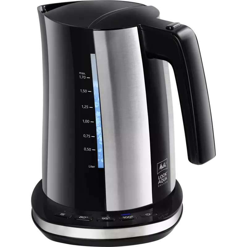 Elektrinis virdulys Melitta 6766976 1,7 L 2400 W Juodas Nerūdijantis plienas