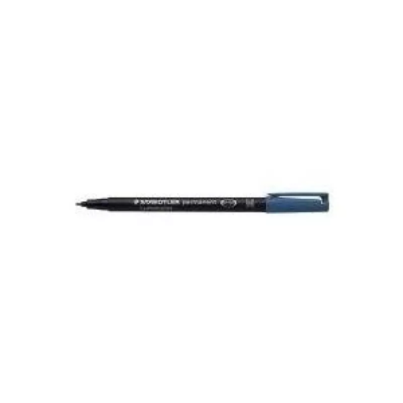 Staedtler 317-3 nuolatinis žymeklis su apvalia galvute, mėlynas, 10 vnt.