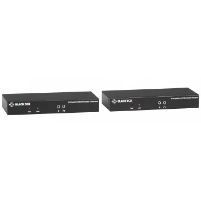 Juodabox Kvm Extender Catx - 4K SH DP USB 2.0 Serial Audio Local Video