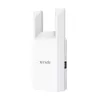 Tinklo kartotuvas TENDA T10 2,4 GHz Wi‑Fi 4, 300 Mbps, 2 išorinės antenos, 1x RJ-45, baltas