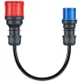 go-e Adapter Gemini flex 11 kW į CEE mėlyną 16 A kabelį 0,3 m