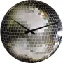 NeXtime klok 8801 Small Disco, Ø30 cm, Sieninis, Sidabrinis