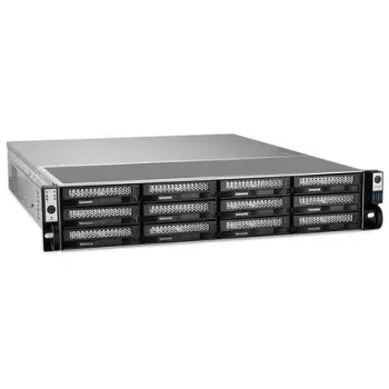 TerraMaster U12-500 Plus NAS stelažas (2U) Intel® Core™ i7 16 GB DDR5 0 TB pilkas