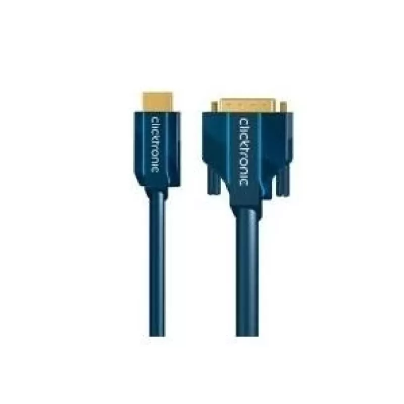 HDMI+/DVI adapterio laidas (HDMI A/DVI-D kištukas) (24+1) - 7,5 m vaizdo adapteris tarp HDMI+ ir DVI-D