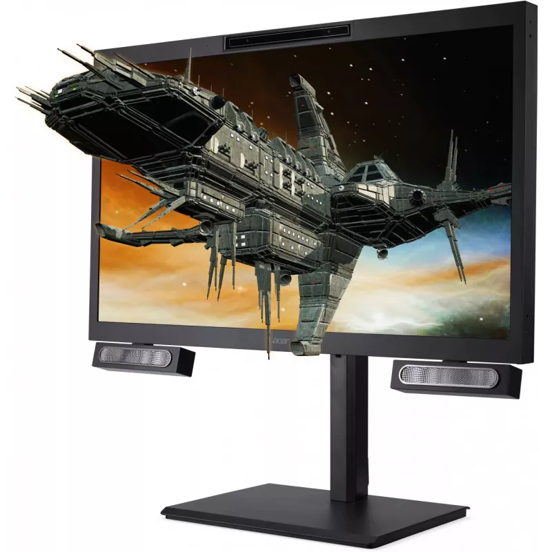 Acer SpatialLabs View Pro 27 (ASV27-2P) 27 inch 4K (3840x2160), 160Hz, 5ms, monitorius be 3D akinių
