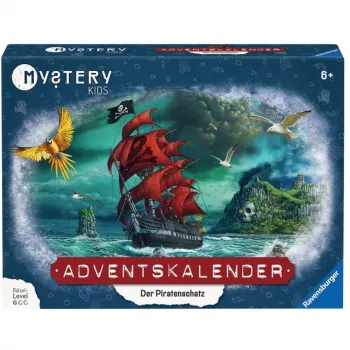 Mystery kids advento kalendorius Der Piratenschatz, dėlionės žaidimas