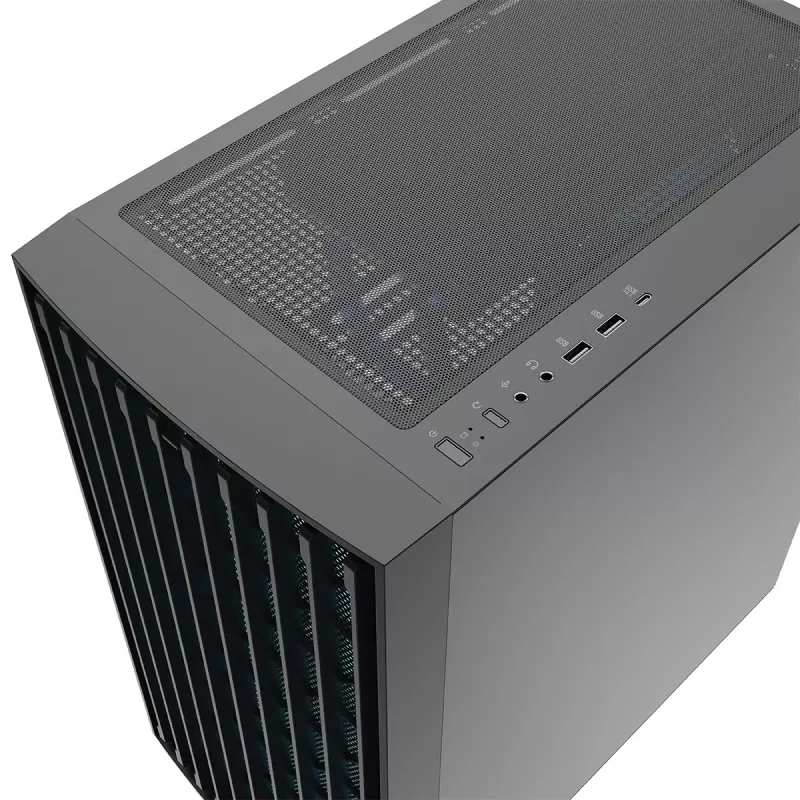 MODECOM BREEZE ARGB Flow MIDI USB 3.0 X 2 CYPE-C kompiuterio korpusas
