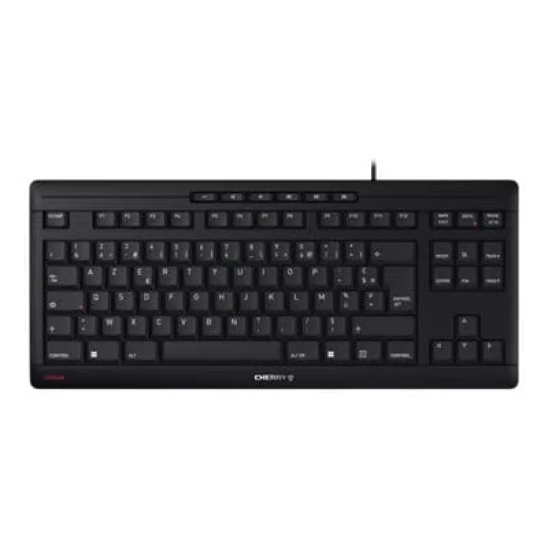 CHERRY STREAM TKL klaviatūra universali USB QWERTZ šveicariška juoda