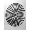 NeXtime klok 3028 OP Laikrodis, 16x30.2 cm, Sieninis, Stiklas, Sidabrinis
