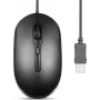 Perixx PERIMICE-222UB pelė optinė tyli USB-A juoda - Pelė - optinė (PERIMICE-222UB)