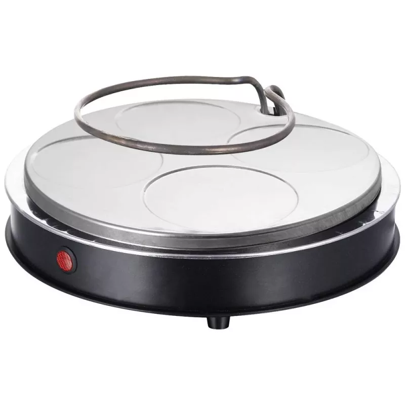 Picų keptuvas Emerio PO-115985 4 picoms 900 W juoda oranžinė
