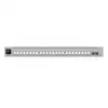 Tinklo jungiklis Ubiquiti UniFi ECS-24-POE — valdomas L2/L3, 24× 10G RJ-45, PoE, 1U, pilka