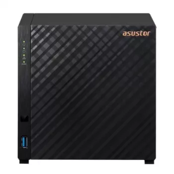 Asustor AS1204T NAS Tower Realtek RTD1619B 1 GB DDR4 0 TB ADM juoda