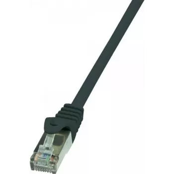 Logilink - Laidas - RJ-45 (M) - RJ-45 (M) - 5 m - Folijuota neekranuota vytos poros (F/UTP) - CAT 5e - Juoda (CP1073S)