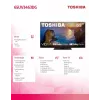 Televizorius Toshiba 65UV3463DG 65 colių 4K Ultra HD DLED 3840 x 2160