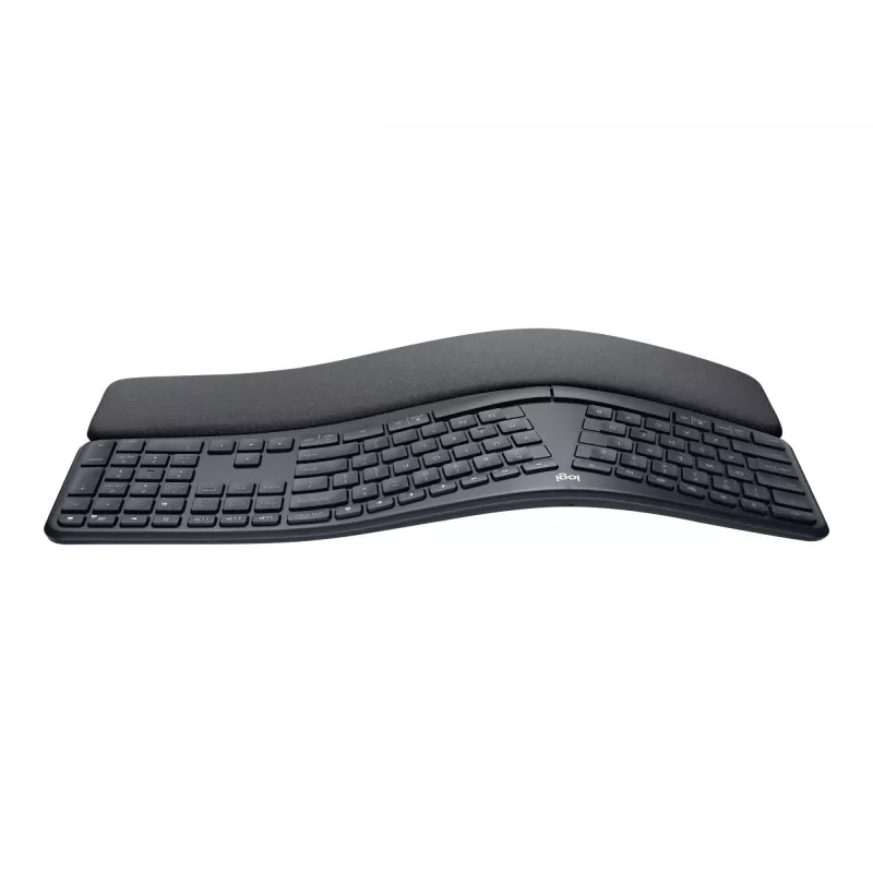 Logitech ERGO K860 - Klaviatūra - Belaidė - 2.4 GHz, Bluetooth 5.0 - QWERTY - Ispaniška - Grafito spalvos