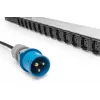 Digitus Basic IT PDU 1 fazės 16 A, 24 x C13, 3 x C19, 3 m kabelis