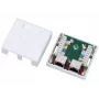Alantec RJ45 laido kištukinis lizdas GN004, baltas