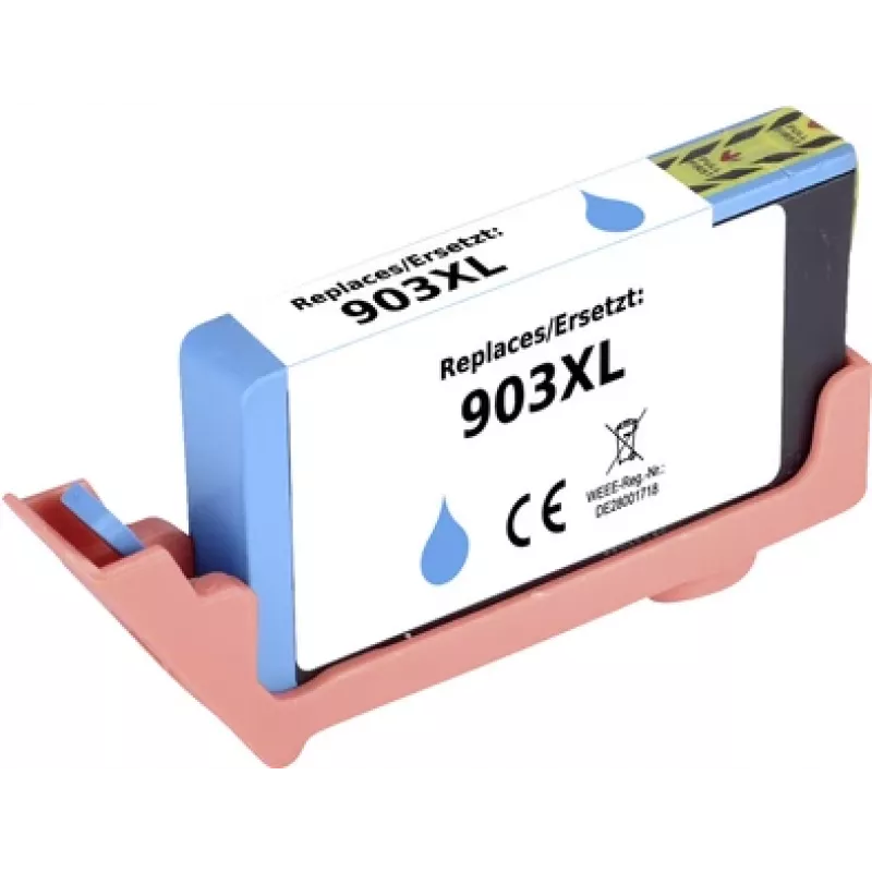 Renkforce rašalas, pakeičiantis HP 903 XL (T6M03AE) suderinamą žydrą RF-5705454 (RF-5705454)